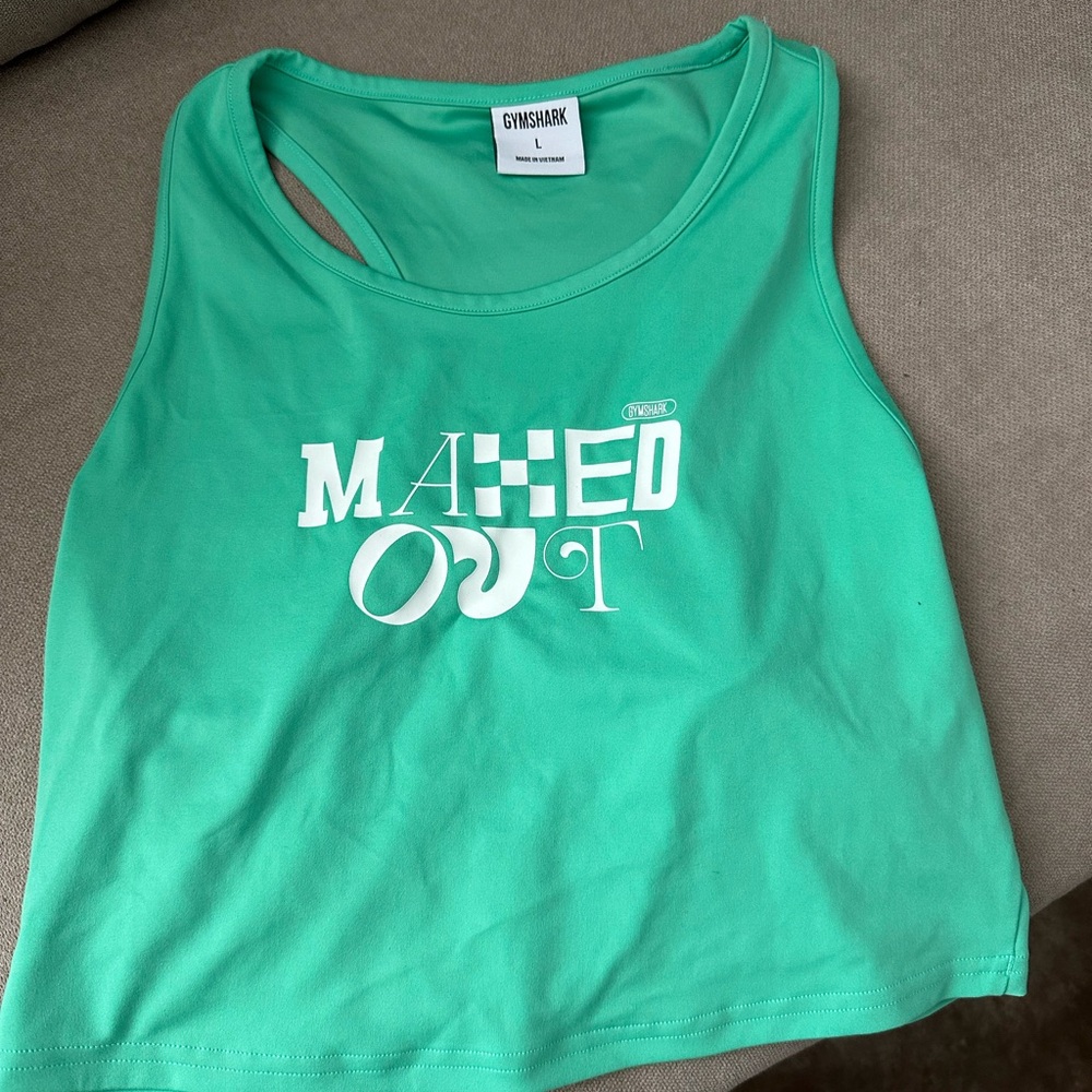 Gymshark Green Tank Top